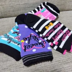 ソックス　靴下　 3足セット 19~24cm