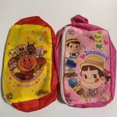 アンパンマン・ペコちゃん　おでかけバッグ　２点セット