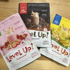 Level Up! 栄養ドリンク 4個セット(ストロベリー、バナナ) - メルカリ