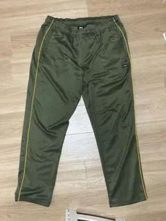 STUSSY ナイロン ワイドパンツ トラックパンツ M ブラック - メルカリ