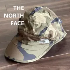 【未使用/美品】THE NORTH FACE ランニングキャップ 迷彩柄