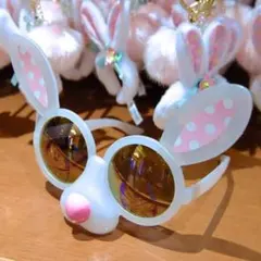【ディズニー】イースター カチューシャ サングラス うさぎ うさたま 2017年