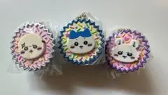 ちいかわ 手作りおやつチャーム #平成女児チョコ　3点セット