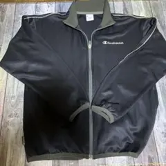 Champion ジップアップジャケット ブラック