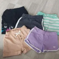 90cm　ショートパンツ　5セット　BABYDOLL Petitmain入り