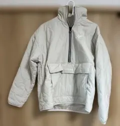 New Balance キルティング ハーフジップパーカー