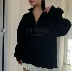 WHITE FOX スウェット ブラック