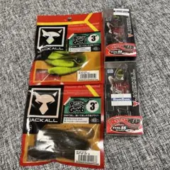 JACKALL RHYTHM GRUB RHYTHM HEAD