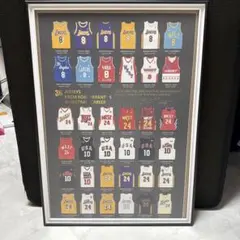 コービー・ブライアント ジャージコレクションアートのサムネイル