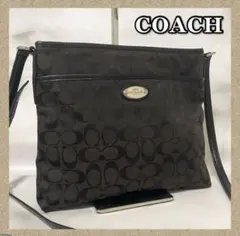 COACH＊コーチ＊シグネチャー＊ショルダーバッグ ＊ブラック