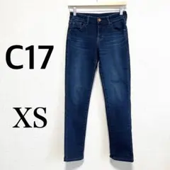 C17 シーセブンティーン ウィンター スキニー 暖かい　ジーパン　デニム　XS