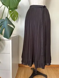 レリアン　ダークブラウン　スカート9号