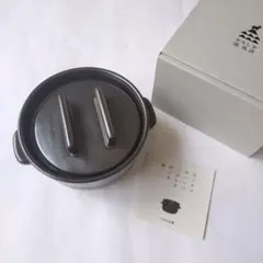 新品 未使用 かもしか道具店 ごはんの鍋 一合 茶 土鍋のサムネイル