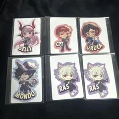 CRグミ ステッカー うるか/Selly/Mondo/Cpt/Ras 6点セット