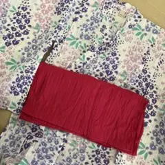 プティマイン　130cm 花柄 浴衣 帯 セット