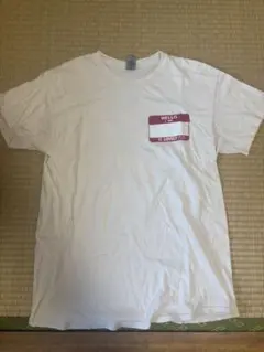 GILDAN Tシャツ ホワイト IS LOVELY Mサイズ