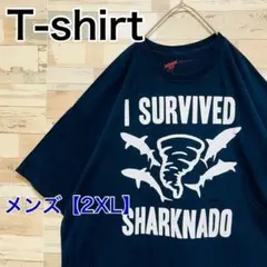 YC10【US輸入】半袖Ｔシャツ【メンズ2XL】ネイビー