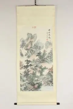 加藤龍山 日本画「赤い太陽にホワイトライオン」と水墨画昇龍の