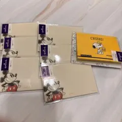 【新品】　多目的　カード　ディズニー　スヌーピー　セット