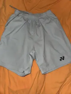 YONEX ハーフパンツ S ライトグレー