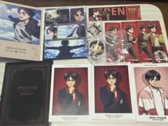 初版】進撃の巨人 原画集 第5巻 リヴァイ兵長 エレン・イェーガー