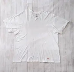 シュプリーム×ヘインズ/タグレスボックスロゴTシャツ/アンダーウェア