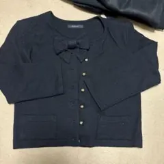 リボン付カーディガンのサムネイル