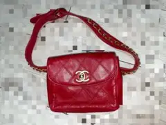 CHANEL キルティングボディバッグ　ウエストポーチ ヴィンテージ CHANEL（ボディバッグ/ウエストポーチ）のフリマアイテム一覧