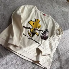 PEANUTS ウッドストック トレーナー