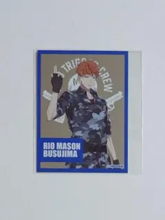 ヒプマイ 理鶯 ヒプムビ メタリックステッカー