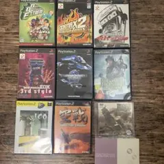 DDR・ビーマニなどプレステ2ソフト8本まとめ売り・非売品DVD付き