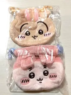 ちいかわ おかお巾着 うさぎ & 古本屋 2点セット ♬