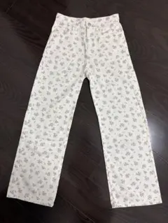 小花柄 フラワープリントパンツ