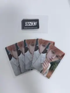 BOYNEXTDOOR THE ACTION リウ　トレカセット　特典シール付き