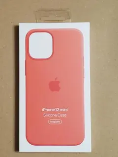Apple 純正 iPhone 12 mini シリコンケース ピンクシトラス