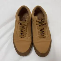 VANS OLD SKOOLブラウン キャンバス スニーカー 28 WHEAT