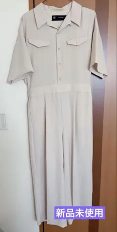 GU-UNDERCOVER ベージュオールインワン L