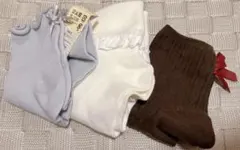 チュチュアンナ リボン付きソックスセット 22-25cm