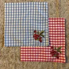 【B級品】KEITA MARUYAMAハンカチ2枚セット①