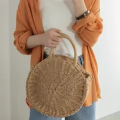 新品【Edit Sheen】サークル型かごバッグのサムネイル