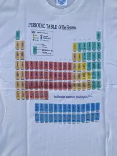 Hanes　元素記号Tシャツ Lサイズ　90s　usa製　在原みゆ紀 Hanes 元素記号Tシャツ Lサイズ 90s usa製 在原みゆ紀 - メルカリ