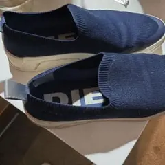 DIESEL ネイビー スニーカー