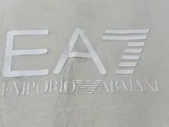 EA7　エンポリオアルマーニ　ロンT　長袖　デカロゴ　ホワイト　白　XL