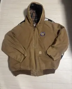 【USA製】Carhartt カーハート　アクティブジャケット　企業ロゴ