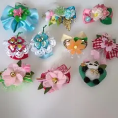 ㉑★3/27日値下げ★【未使用】【犬用トリミングアクセサリーセット10個