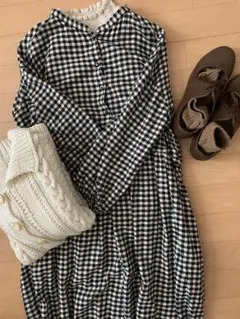 スタジオクリップ シャツワンピース