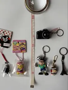 キャラクター色々　キーホルダー　ふなっしー　くまモン　ミッキー