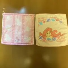 Disney アリエル ループ付タオル 2枚セット