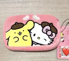 サンリオ　ハローキティ　ポムポムプリン　マルチティッシュケース　ポーチ　しまむら