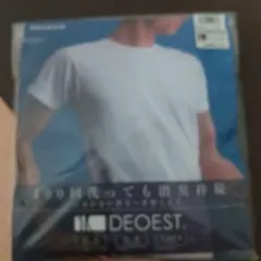 新品　DEOEST デオエスト　消臭抗菌アンダーシャツ　半袖 Lサイズ セーレン